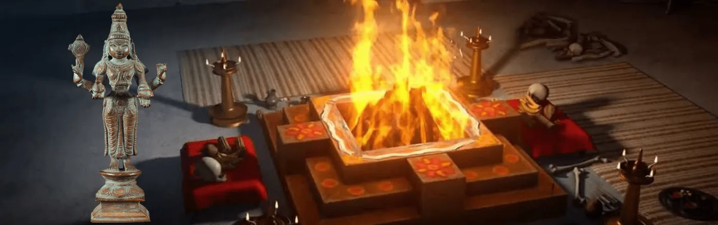 Ayush Homam - Traditional Vedic fire ritual for health, vitality and long life