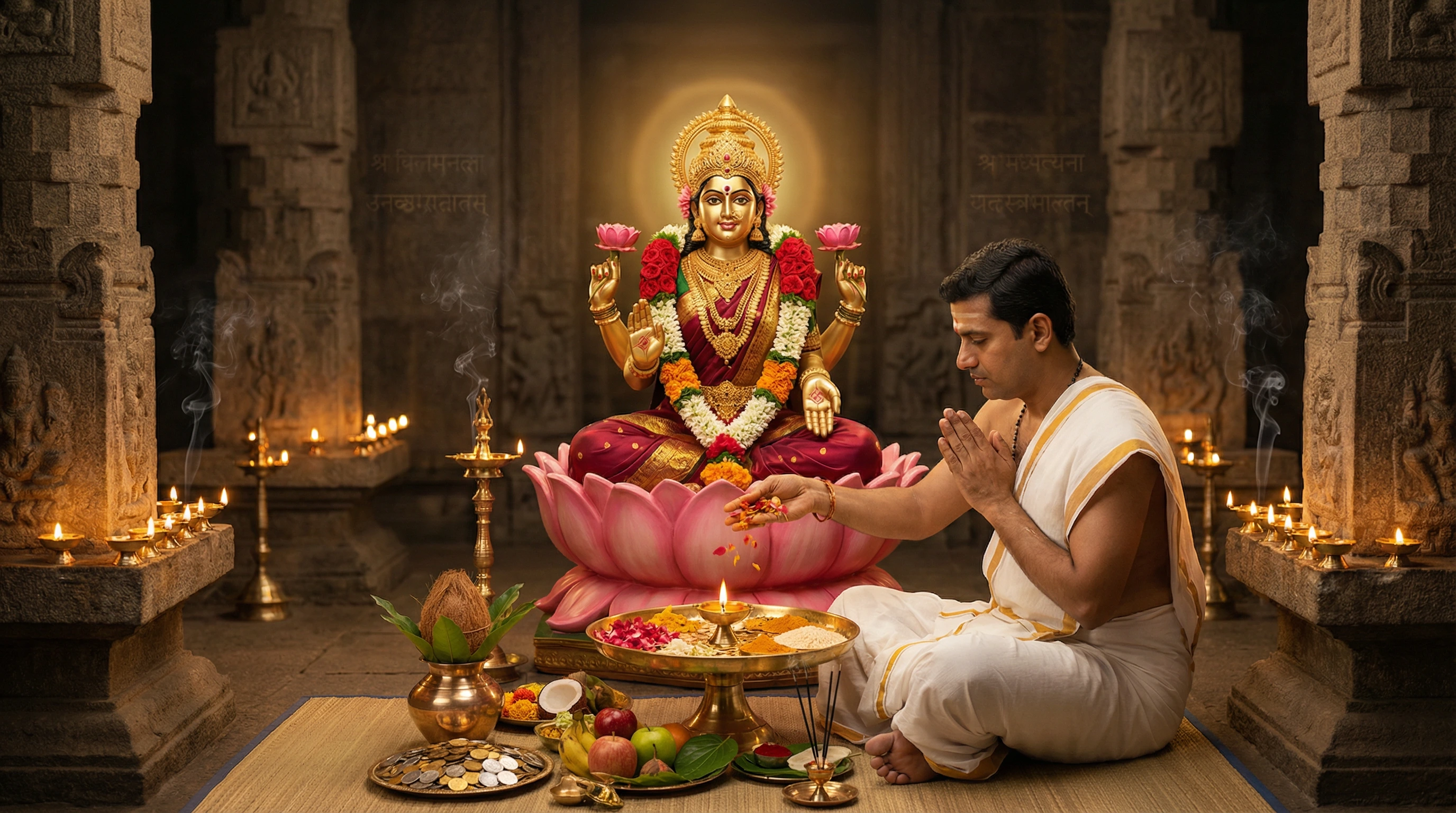 Dhanteras Lakshmi Pooja & Homam - Auspicious festival of wealth and prosperity