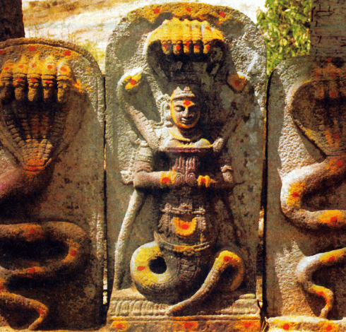 Naga Devata idols for traditional Naga Panchami rituals and worship
