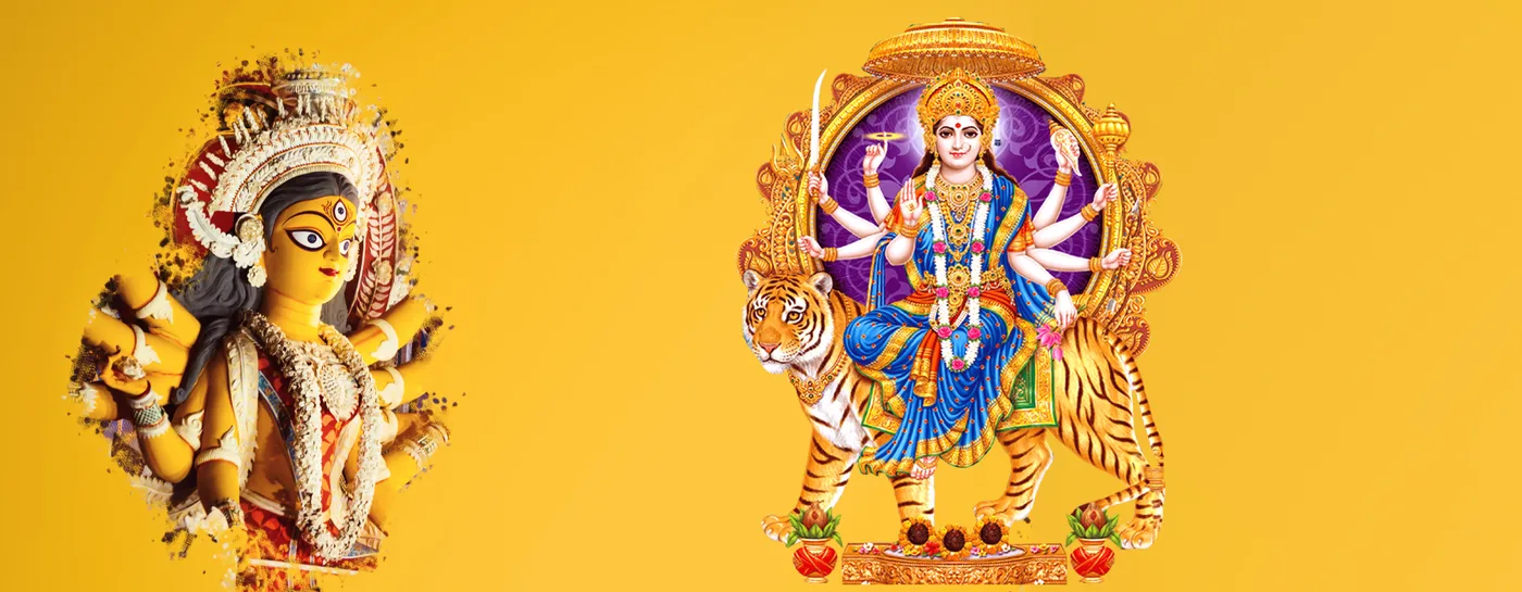 Navratri Durga Devi Pooja - Invoking Maa Durga for courage and protection